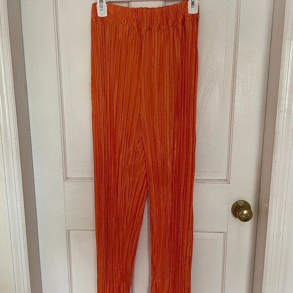 Orange Matching Pantsuit Set - Picture 2 of 2